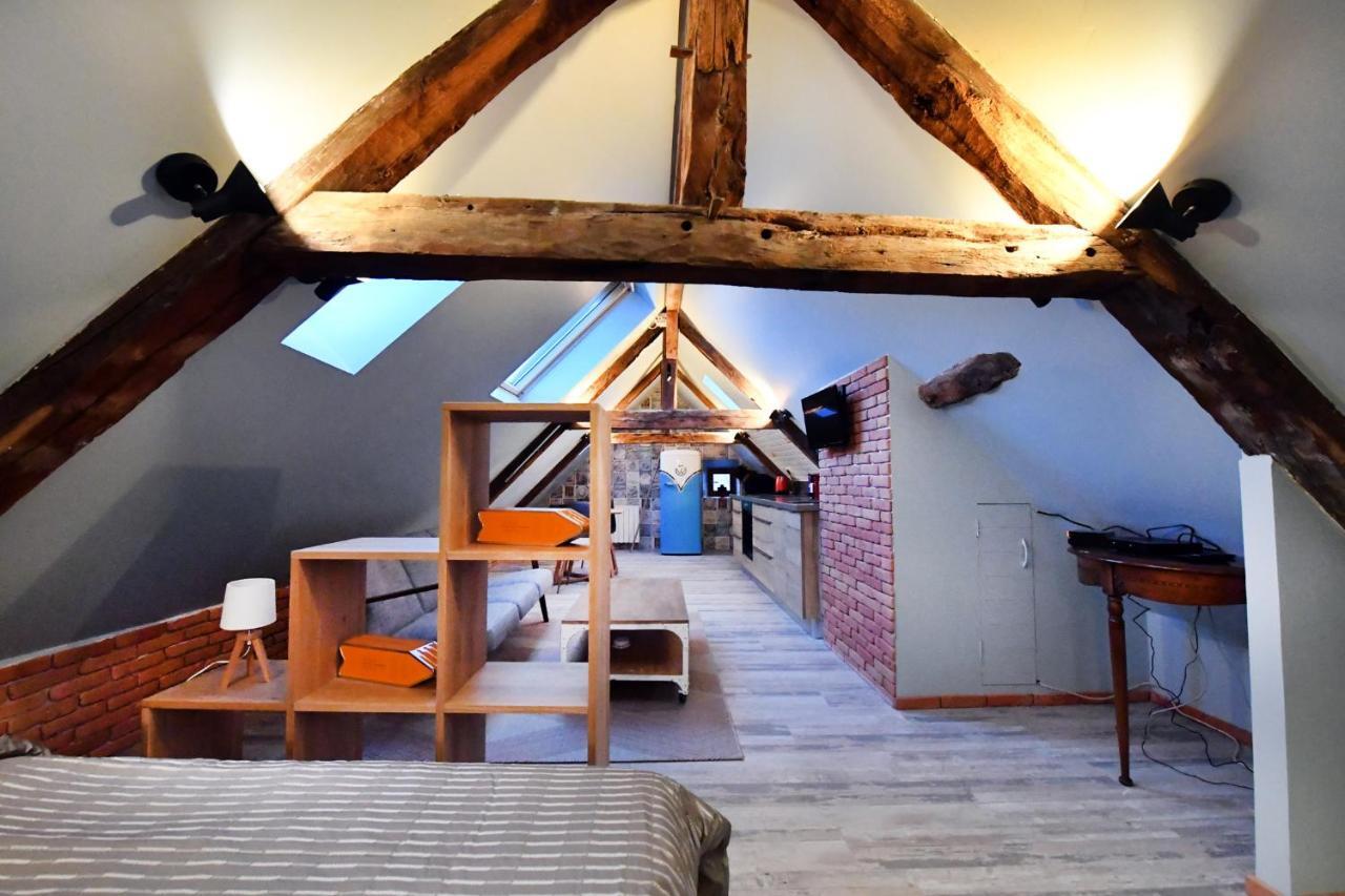 Loft Sous Les Combles - Loft Under The Rafter Apartment Rodez Exterior foto